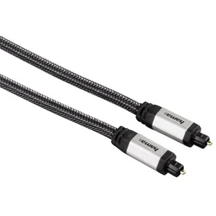 Hama KABEL OPTYCZNY TOSLINK 1,5M NYLON 000565610000 - Kable - miniaturka - grafika 1