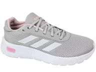 Buty sportowe damskie - Adidas Cloudfoam Comfy IH6126 Buty Sportowe Damskie Lekkie Szare - miniaturka - grafika 1