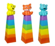 Zabawki interaktywne dla dzieci - Zabwka Dla Malucha Piramidka - miniaturka - grafika 1