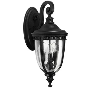 Elstead Lighting Kinkiet ENGLISH BRIDLE  FE/EB2/M BLK IP44 - Lampy ogrodowe - miniaturka - grafika 3