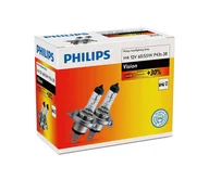 Żarówki samochodowe - ZESTAW 2x Żarówka samochodowa Philips VISION 12342PRC2 H4 P43t-38/60W/55W/12V - miniaturka - grafika 1