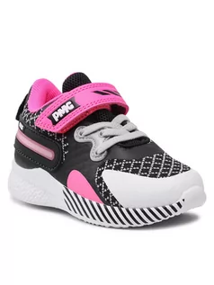 Buty dla dziewczynek - Primigi Sneakersy 8464011 Czarny - grafika 1
