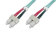 Kable światłowodowe - Digitus Professional Patchcord światłowodowy SC/SC duplex MM 50/125 OM3 1m SPDGOKPM0370 [5618353] - miniaturka - grafika 1