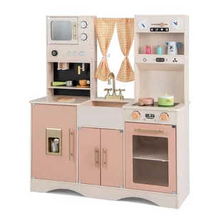 Drewniana kuchnia dla dzieci Zabawka 102 x 35 x 110 cm - Zabawki AGD - miniaturka - grafika 1
