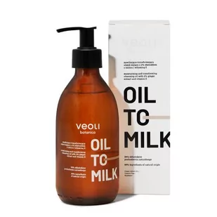 VEOLI Oil To Milk Nawilżająco-transformujący olejek myjący do ciała z ekstraktem z imbiru, 290ml - Kosmetyki do kąpieli - miniaturka - grafika 1