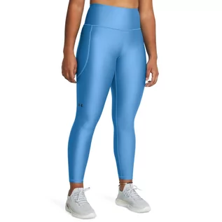 Spodnie sportowe damskie - Damskie legginsy treningowe Under Armour Armour Hi Ankle Leg - niebieskie - UNDER ARMOUR - grafika 1