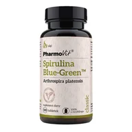 Suplementy naturalne - PharmoVit Sp. z O.O. Sp Komandytowa Spirulina Blue-Green (Arthrospira platensis), 500 tabletek - Pharmovit 8855-155FA - miniaturka - grafika 1