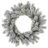 Ozdoby bożonarodzeniowe - Wieniec z igliwia, świąteczna dekoracja z nalotem - miniaturka - grafika 1