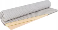 Materace - Materac nawierzchniowy Topper 5cm Materac z Lateksem i Pianką HR Nakładka 180x200 - miniaturka - grafika 1