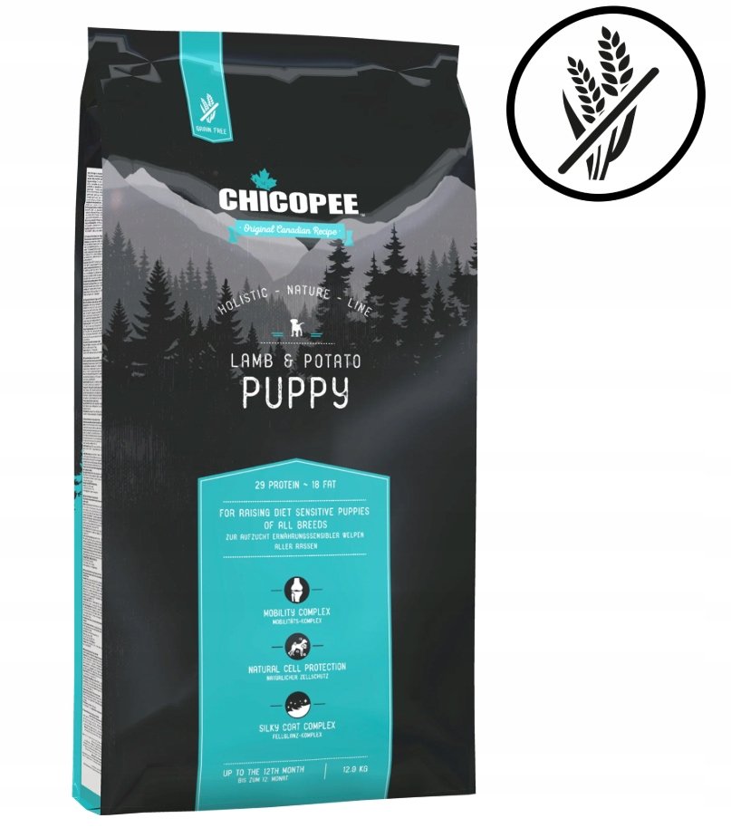 Chicopee holistic puppy lamb & potato (jagnięcina) 12 kg