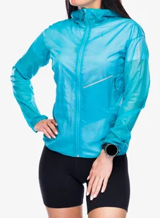 Kurtka przeciwwiatrowa damska Salomon Sense Aero Wind JKT - peacock blue - Kurtki damskie - miniaturka - grafika 1