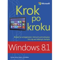 Systemy operacyjne i oprogramowanie - Windows 8.1 Krok po kroku - Rusen Ciprian Adrian, Ballew Joli - miniaturka - grafika 1