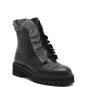 Botki damskie - Liu Jo Skórzane botki PINK 148 - miniaturka - grafika 1