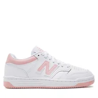 Sneakersy damskie - Sneakersy New Balance BB480LOP Biały - miniaturka - grafika 1