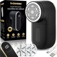 Golarki do ubrań - Golarka do ubrań Heckermann X5 Czarna - miniaturka - grafika 1