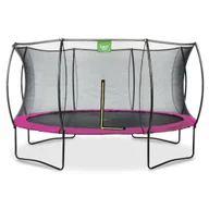 Trampoliny - Exit Trampolina ogrodowa Silhouette 427cm różowa - miniaturka - grafika 1