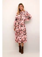 Sukienki - Cream Sukienka "Elena" w kolorze czarno-jasnoróżowym - miniaturka - grafika 1