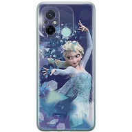 Etui i futerały do telefonów - Etui Elsa 011 Disney Nadruk pełny Niebieski Producent: Xiaomi, Model: REDMI 12C/ REDMI 11A - miniaturka - grafika 1