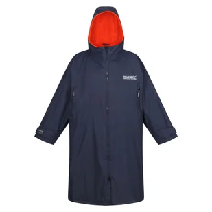 Regatta Unisex Płaszcz Plażowy Wodoodporny Changing Robe Niebieski, Rozmiar: XS/S - Płaszcze damskie - miniaturka - grafika 1