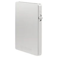 Portfele - Metalowe etui z wysuwanymi kartami i ochroną kart zbliżeniowych (srebrny) - miniaturka - grafika 1