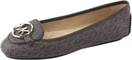 Trampki damskie - Michael Kors Damskie trampki Lillie Moc, Brązowy, 40.5 EU - miniaturka - grafika 1