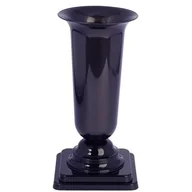 Wazony i flakony - Wazon stojący DAMA 1 grafit metaliczny - miniaturka - grafika 1