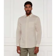 Koszule męskie - Calvin Klein Lniana koszula Regular Fit - miniaturka - grafika 1