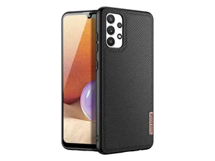 Dux Ducis Fino etui pokrowiec pokryty nylonowym materiałem Samsung Galaxy A32 4G czarny - Etui i futerały do telefonów - miniaturka - grafika 1