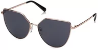 Okulary przeciwsłoneczne - Love Moschino Okulary damskie, Pink Nude, 55 - miniaturka - grafika 1