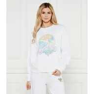 Bluzy damskie - Guess Jeans Bluza SUNSET Oversize fit - miniaturka - grafika 1