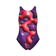 Stroje kąpielowe dla dziewczynek - Strój Kąpielowy Dziewczęcy Star Shaped Swimsuit Swim - miniaturka - grafika 1