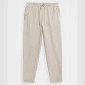 Spodnie męskie - Spodnie Outhorn OTHSS23TTROM199 83S beżowy XXL - miniaturka - grafika 1