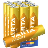 Baterie i akcesoria - Baterie AAA LR03 VARTA Longlife (10 szt.) - miniaturka - grafika 1