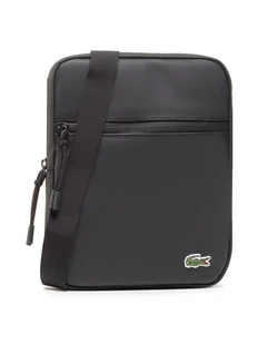 Lacoste Saszetka M Flat Crossover NH3308LV Czarny - Torby męskie - miniaturka - grafika 1