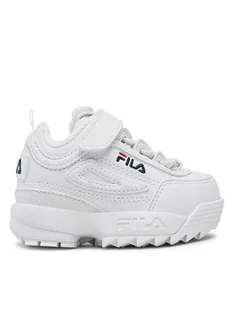 Fila Sneakersy Disruptor E Infants 1011298.1FG Biały - Buty dla dziewczynek - miniaturka - grafika 1