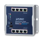 Routery - PLANET IP30 Industrial 8-Port Nie zarządzany Gigabit Ethernet - miniaturka - grafika 1