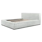 Łóżka - Łóżko tapicerowane z pojemnikiem NADIA 140x200 Bubble 03 - miniaturka - grafika 1