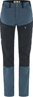 Spodnie rowerowe - Fjällräven Damskie spodnie Abisko Midsummer Zip Off W, indygo/ciemnoniebieskie, 36 - miniaturka - grafika 1