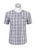 Koszulki jeździeckie - PIKEUR Koszula konkursowa na krótki rękaw KI-Turn check junior - miniaturka - grafika 1