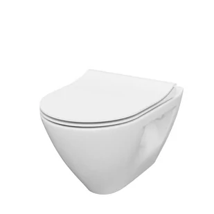 Cersanit SET B292 MILLE PLUS CLEANON + DESKA MILLE SLIM DUROPLAST S701-454 S701-454 - Miski WC - miniaturka - grafika 1