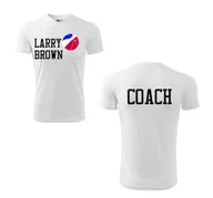 Koszulki sportowe męskie - Trener BASKETBALL Koszulka LARRY BROWN junior - miniaturka - grafika 1