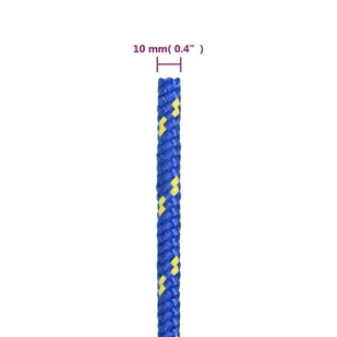 Linka żeglarska, niebieska, 10 mm, 25 m, polipropylen - Żeglarstwo - miniaturka - grafika 7