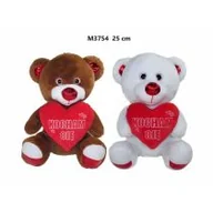 Maskotki i pluszaki - PLUSZAK MIS 25CM SIEDZACY Z SERCEM SA Sun-Day - miniaturka - grafika 1