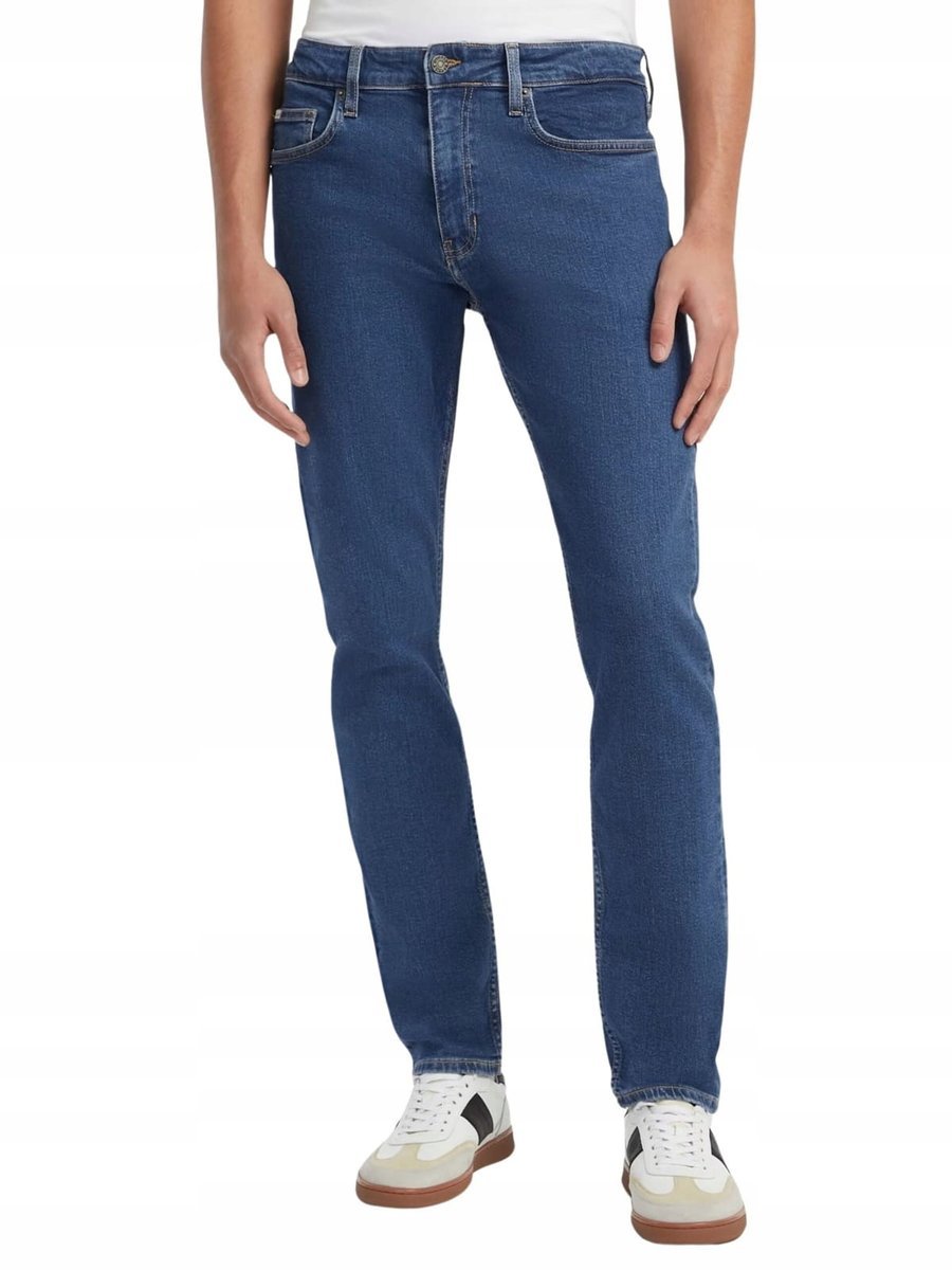 Jeansy męskie Guess M4YA1C D5DM2 niebieski - Pants: 30/34