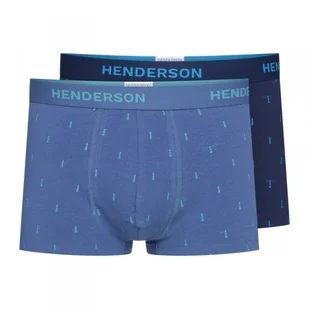 Bokserki Joy 41924-MLC Jeans-Granatowy - Henderson - Majtki męskie - miniaturka - grafika 1