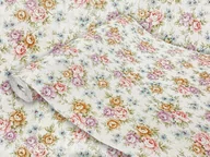 Tapety - Dekoracyjna Okleina Meblowa Kwiaty Na Komodę Szafkę Meble 45x490 - miniaturka - grafika 1