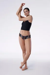 FIGI JULIMEX TANGA PEGGY BROWN (kolor brąz, rozmiar M) - Majtki damskie - miniaturka - grafika 8