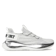 Sneakersy męskie - Sneakersy Plein Sport The Bubble Gen.X.02 Tiger FACS USC0432 STE003N Biały - miniaturka - grafika 1