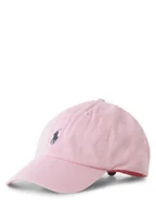 Czapki i chusty sportowe męskie - Polo Ralph Lauren Męska czapka z daszkiem Mężczyźni Bawełna różowy jednolity, ONE SIZE - miniaturka - grafika 1