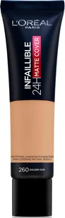 Loreal Infallible 24H Matte Cover 30ml 260 Podkład - Podkłady do twarzy - miniaturka - grafika 2